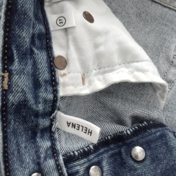 GRLFRND Helena Stone Wash Ankle Jeans - Size 27  100% Cotton Very Good Condition - Picture 8 of 11